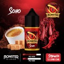 Monster Soho E-Likit, Kremalı Tatlı ve Tütün Aromalı VG/PG 70/30