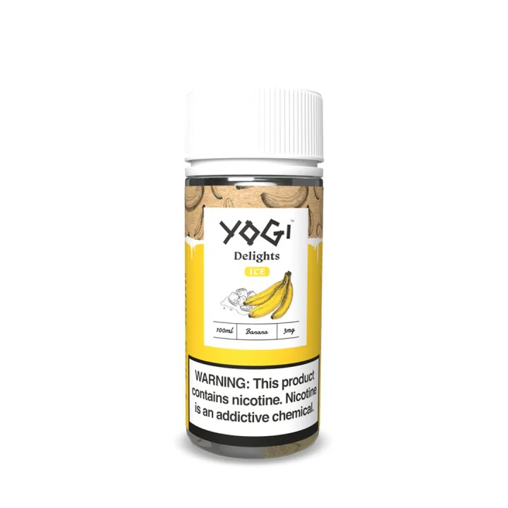 Yogi Delights Banana İce E Likit 100 ML→3MG