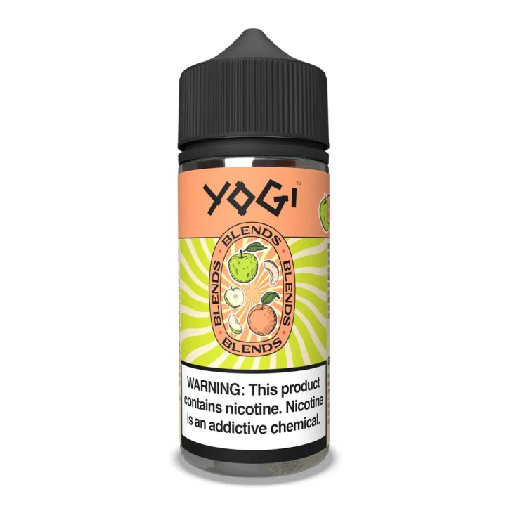 Yogi Blends Apple Peach İce E Likit 100 ML→3MG