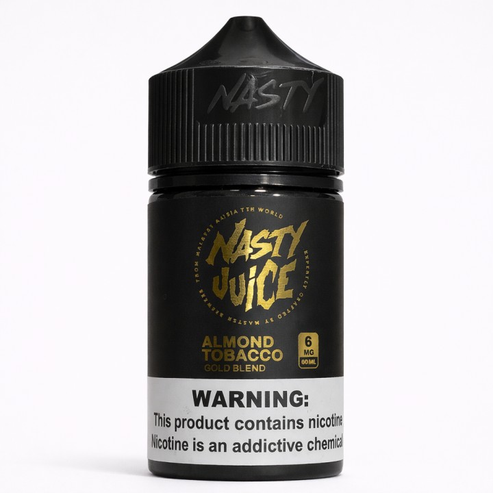 Nasty Juice Almond Tobacco Gold Blend E Likit 60 ML→3MG