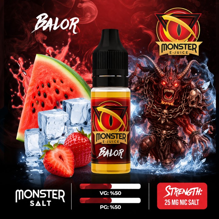 Monster Balor Salt Likit 10 ML→25MG