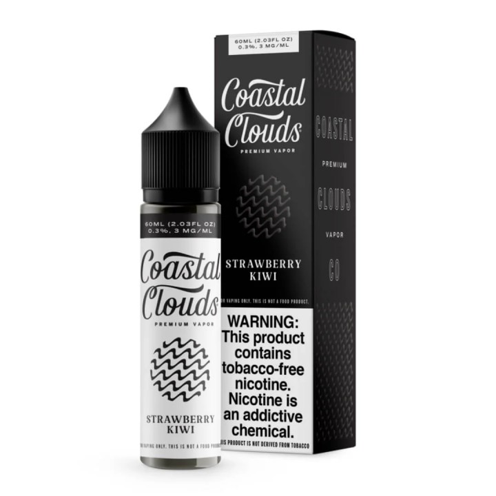 Coastal Clouds Strawberry Kiwi E Likit 60 ML→6MG