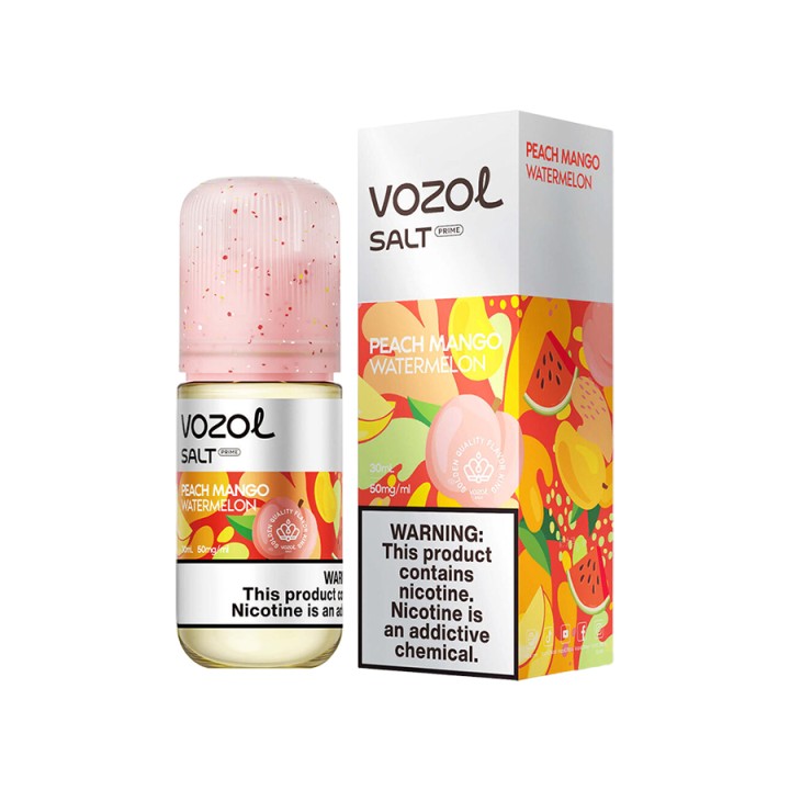 Vozol Peach Mango Watermelon Salt Likit→30MG