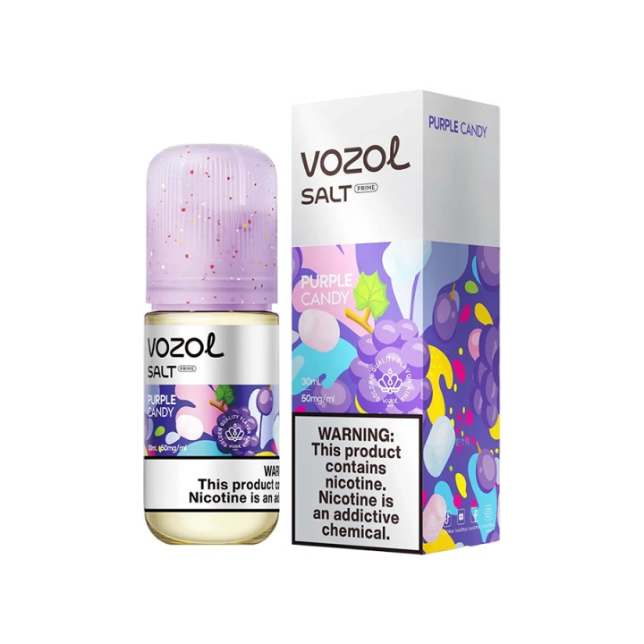 Vozol Purple Candy Salt Likit→30MG