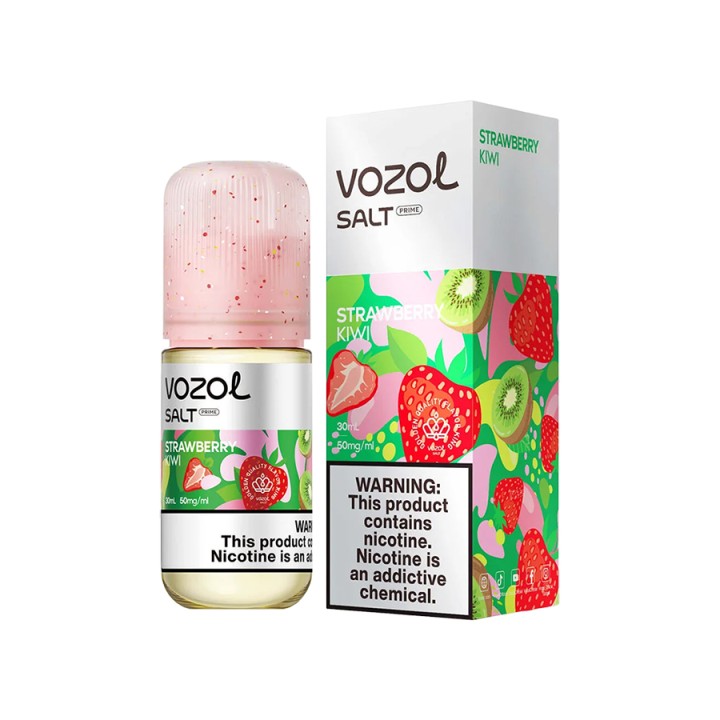 Vozol Strawberry Kiwi Salt Likit→30MG