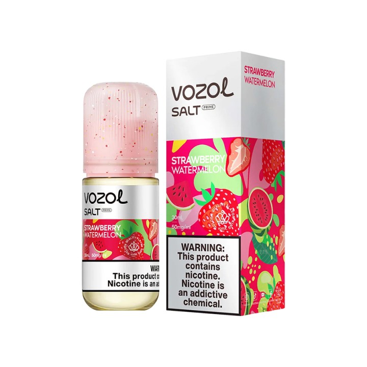 Vozol Strawberry Watermelon Salt Likit→30MG