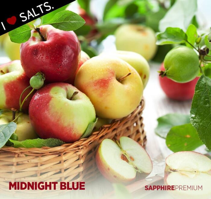 Sapphire Midnight Blue Premium Salt Likit 30ml