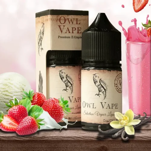 Owl Vape Strawberry Milkshake 30Ml